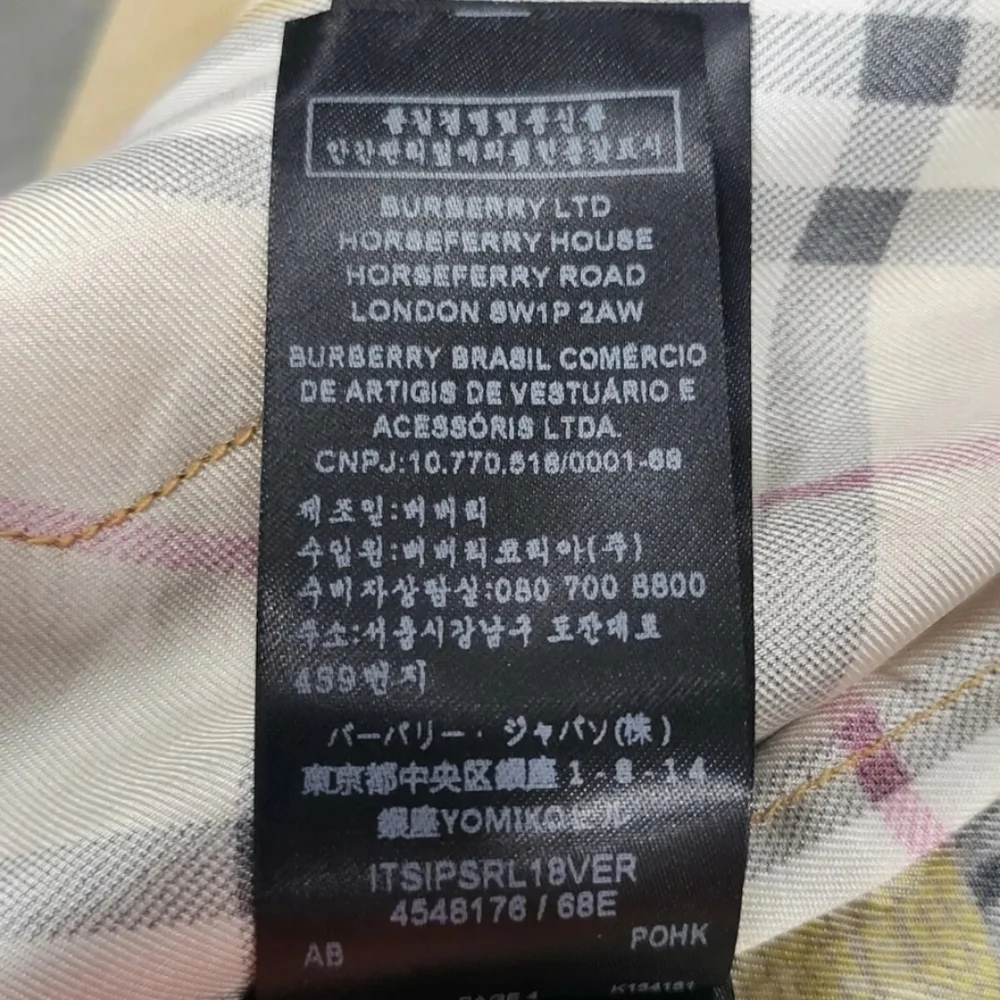 Burberry Paneled Archive Scarf Print Silk Shirt  SZ IT 38 / US 4 Italy RARE - Picture 11 of 15